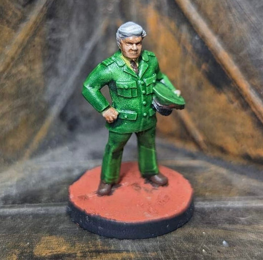 Sergeant Rigby in Retro Space Fleet Uniform