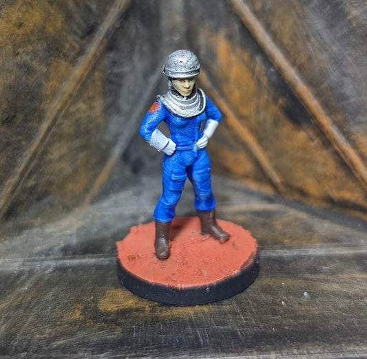 Professor P in Retro Spacesuit