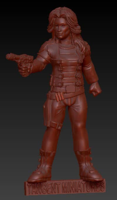 Lieutenant Syrene Space Fleet Guardian