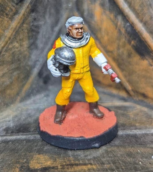 Sergeant Rigby in Retro Spacesuit